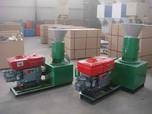 mobile pellet mill/small wood pellet mill